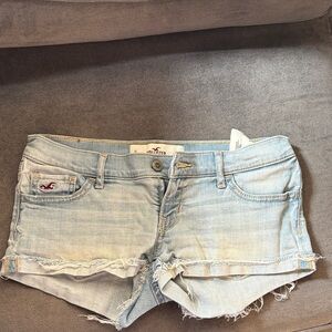 Hollister Faded Blue Jean Shorts for Women
